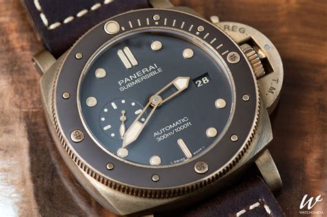 panerai baby bronzo|Panerai underwater bronzo.